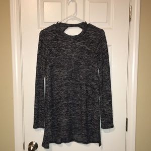 Women’s open back sweater